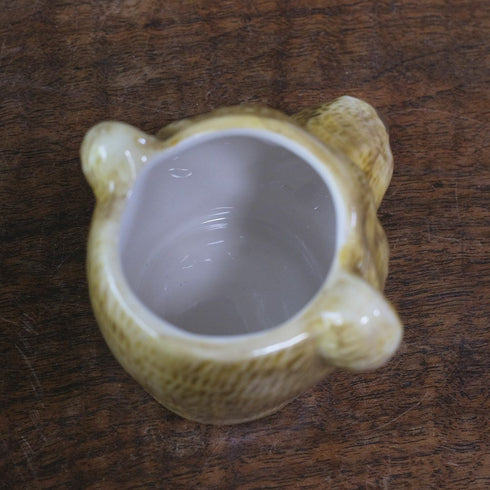 陶器の動物小物入れ1313