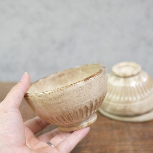 笠間焼【益子淳一】・削りめし碗/作家のうつわ 2色展開 ご飯茶碗 和食器11