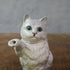ヴィンテージティーポット 白猫 イギリス オブジェ 陶器 BESWICK ベスウィック77