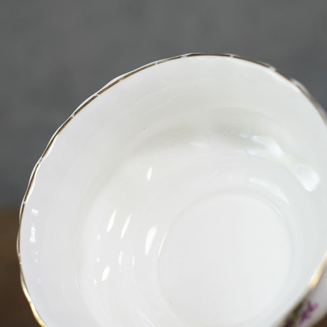 ヴィンテージシュガーボウル ROYAL ALBERT SWEET VIOLET ロイヤルアルバート イギリス66