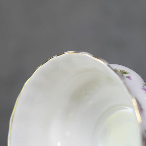 ヴィンテージシュガーボウル ROYAL ALBERT SWEET VIOLET ロイヤルアルバート イギリス77