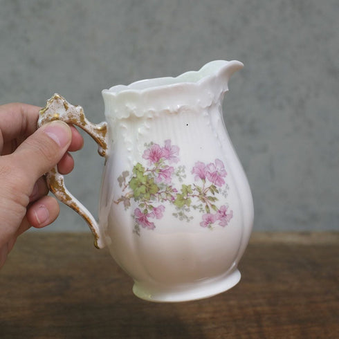 アンティークミルクジャグ 花 クリーマー LIMOGES FRANCE リモージュ フランス33