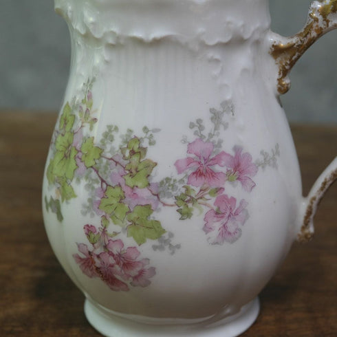 アンティークミルクジャグ 花 クリーマー LIMOGES FRANCE リモージュ フランス88