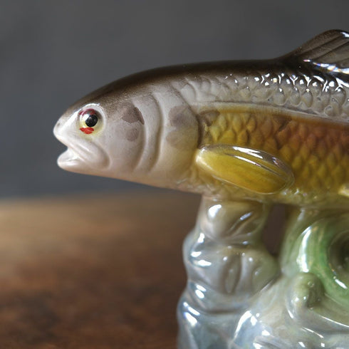 ヴィンテージフィギュリン 魚 陶器の置物 JEMMA HOLLAND オランダ55