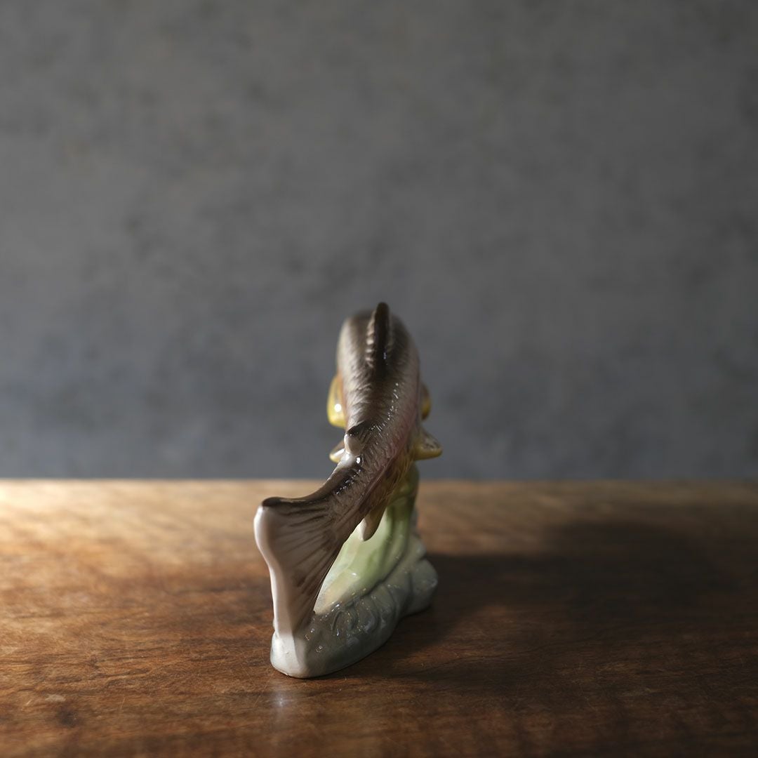 ヴィンテージフィギュリン 魚 陶器の置物 JEMMA HOLLAND オランダ77
