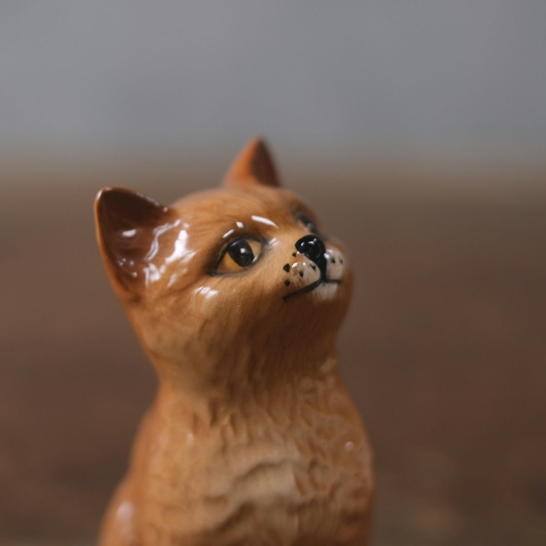 ヴィンテージフィギリン猫 BESWICK ベスウィック イギリス 置物76