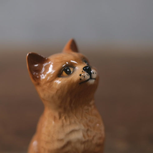 ヴィンテージフィギリン猫 BESWICK ベスウィック イギリス 置物76