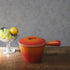 ヴィンテージ ル・クルーゼ LE CREUSET 鍋 オレンジ 片手鍋 フランス
