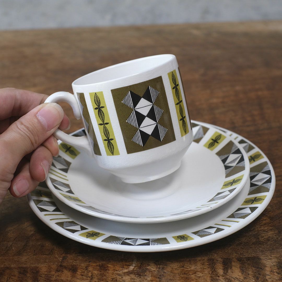 ヴィンテージ MIDWINTER ミッドウィンター コーヒーカップ&ソーサー イギリス33