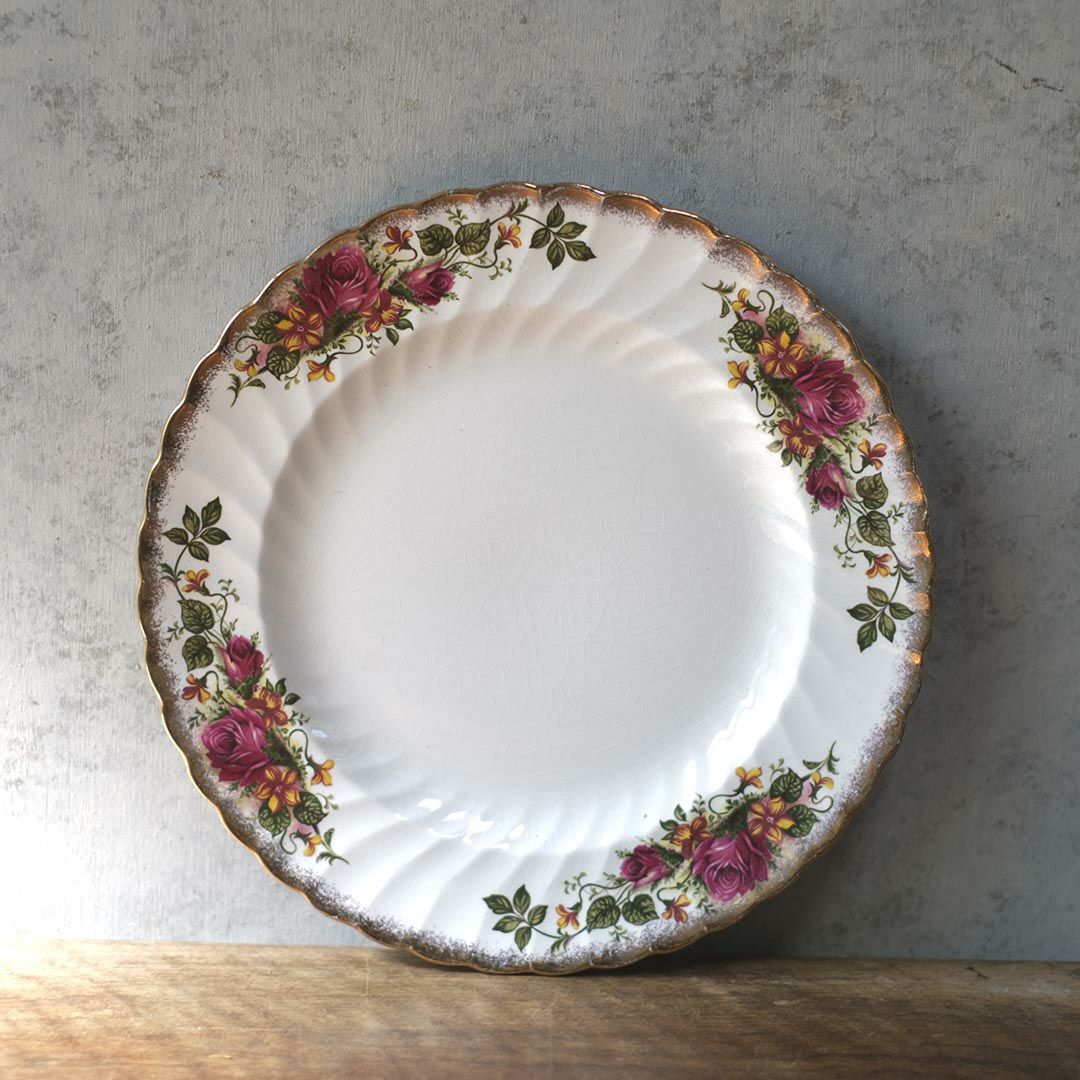 ヴィンテージディナー皿 Royal Albert ロイヤルアルバート イギリス22
