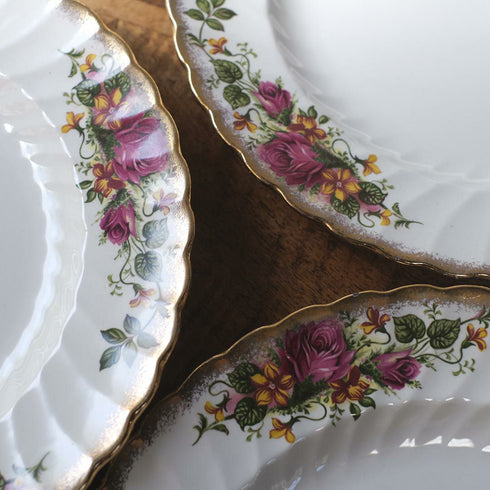 ヴィンテージディナー皿 Royal Albert ロイヤルアルバート イギリス55