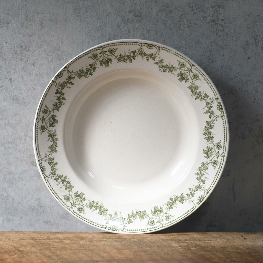 アンティーク皿 Sarreguemines(サルグミンヌ CHAMPAGNY フランス アンティーク食器11