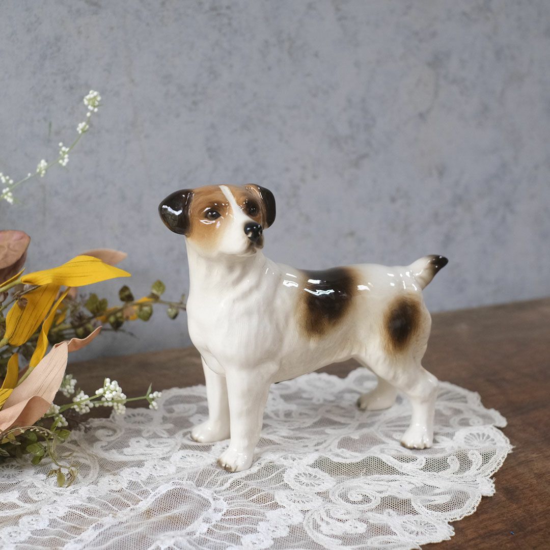 ヴィンテージフィギリン 犬 イギリス 陶器 置物11