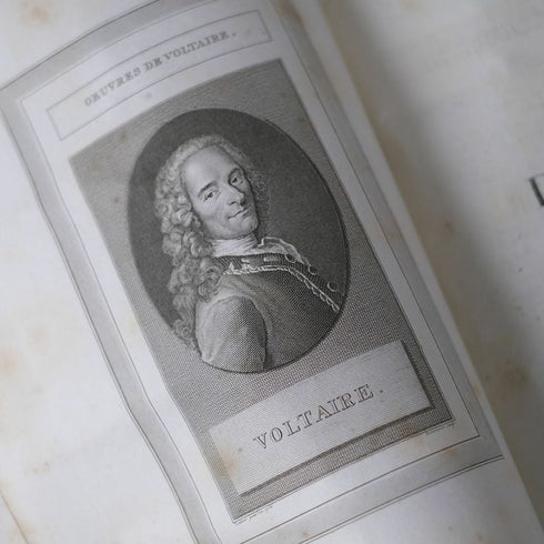 ヴィンテージ洋書 ヴォルテール 1835年刊行 フランス哲学書4