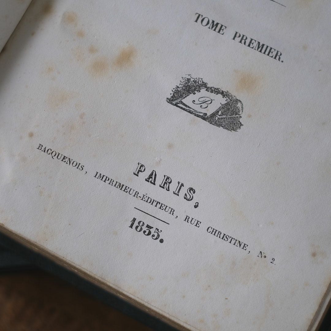 9世紀 フランス文学書 Voltaire 全集 パリ出版9