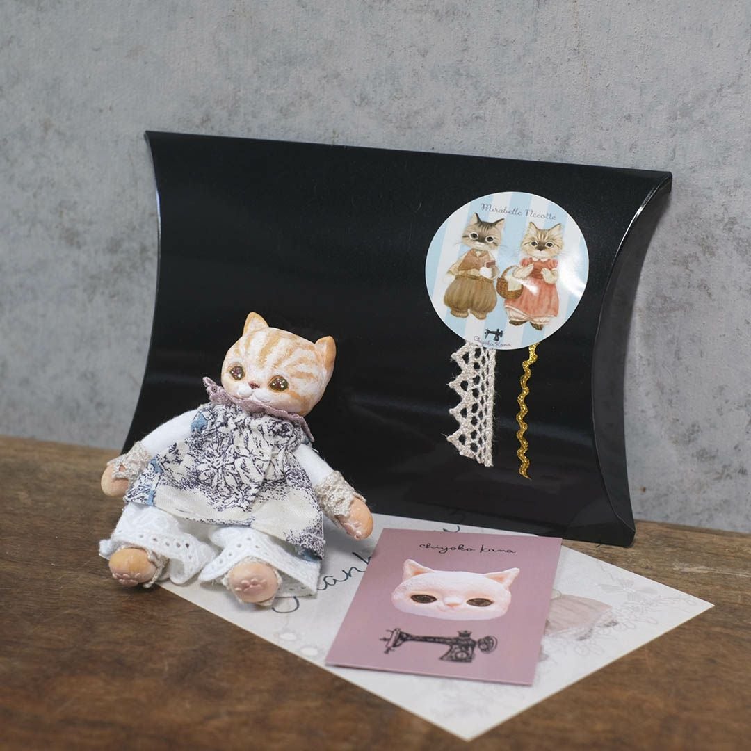 奏ちよこ ミニ猫 茶トラ 人形 ドール 空想アーティスト | アンティーク
