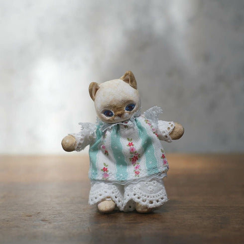 奏ちよこ ミニ猫 茶トラ 人形 ドール 空創作家88