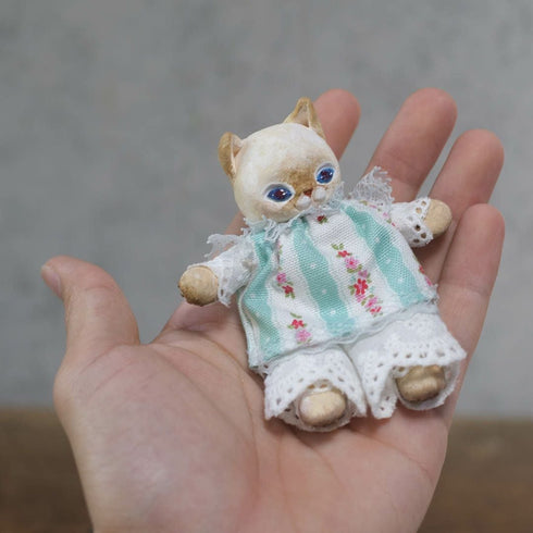 奏ちよこ ミニ猫 茶トラ 人形 ドール 空創作家1111