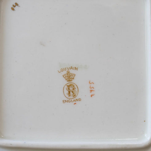 アンティーク B&Bプレート LOUVAIN ENGLAND 皿 イギリス