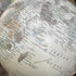 ヴィンテージ地球儀の地図アップ 英字表記と航路ライン 北大西洋周辺4