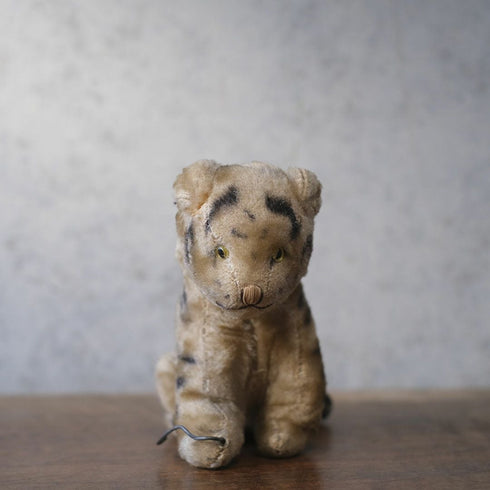 ヴィンテージ シュタイフ社 ぬいぐるみ トラ お座りポーズ(Sitting Tiger) ドイツ11
