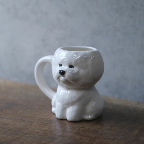 かわいいビションフリーゼのマグ4