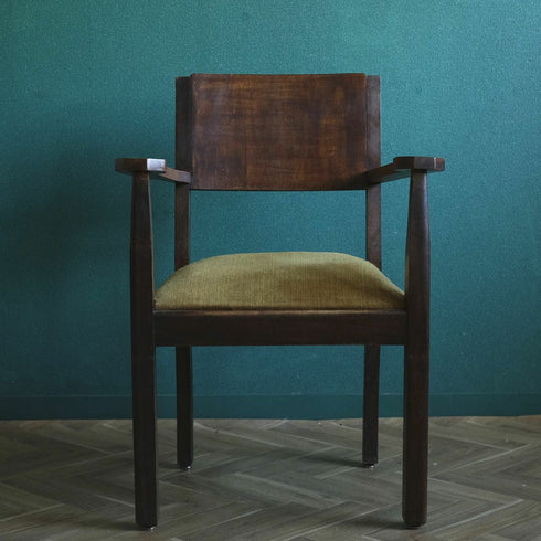 アンティーク ブリッジチェアBridge Chair アール・デコ モダニズム 椅子 フランス アンティーク家具33