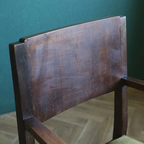 アンティーク ブリッジチェアBridge Chair アール・デコ モダニズム 椅子 フランス アンティーク家具66
