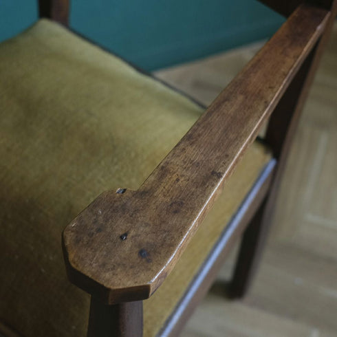 アンティーク ブリッジチェアBridge Chair アール・デコ モダニズム 椅子 フランス アンティーク家具77