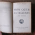 アンティークブック 革張りの古書 Paris フランス44