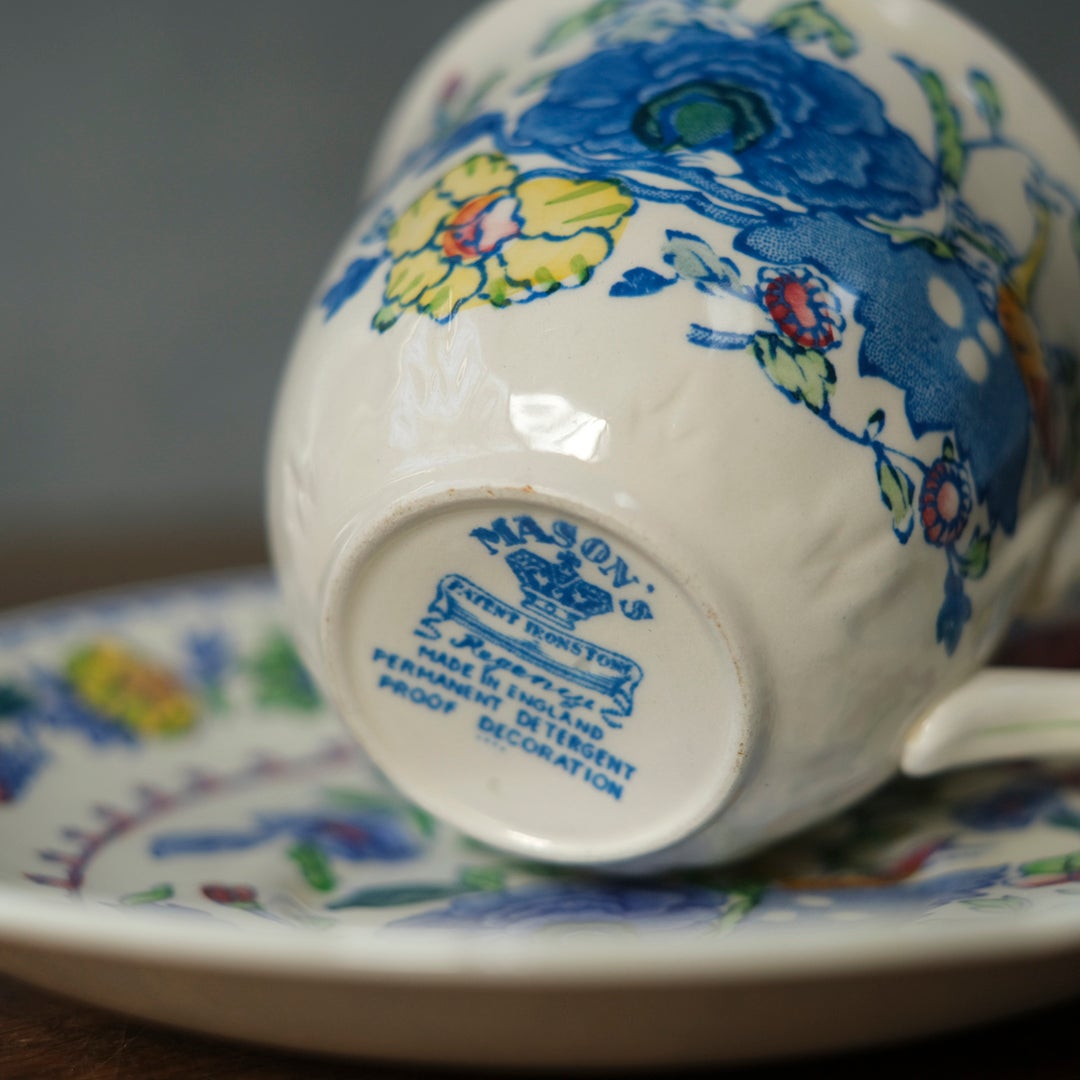 アンティークティーカップ&ソーサ MASON メイソン イギリス アンティーク食器67