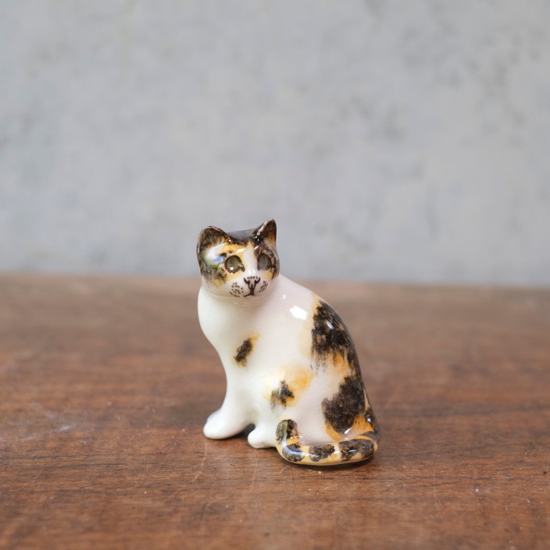 ヴィンテージ ウィンスタンレーキャット ケンジントンキャット サビ猫 ミニ イギリス 陶芸作家Jenny Winstanley 置物22