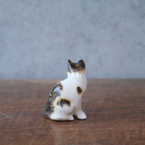ヴィンテージ ウィンスタンレーキャット ケンジントンキャット サビ猫 ミニ イギリス 陶芸作家Jenny Winstanley 置物44