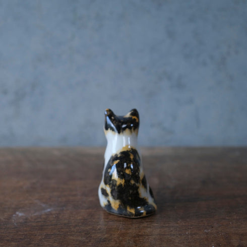 ヴィンテージ ウィンスタンレーキャット ケンジントンキャット 三毛猫 ミニ イギリス 陶芸作家Jenny Winstanley 置物44