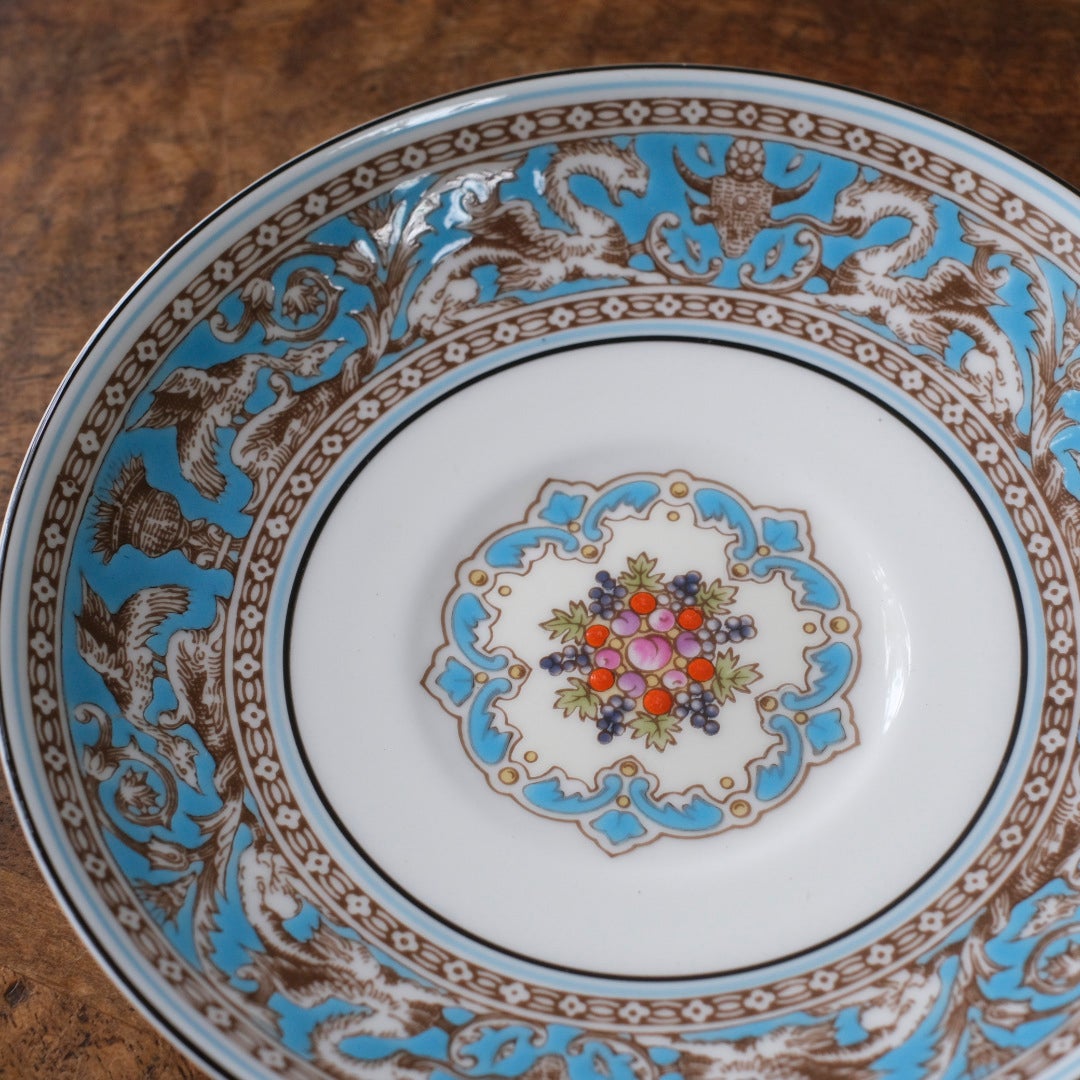 ヴィンテージ カップ&ソーサー WEDGWOOD ウェッジウッド フロレンティーン ターコイズ イギリス66
