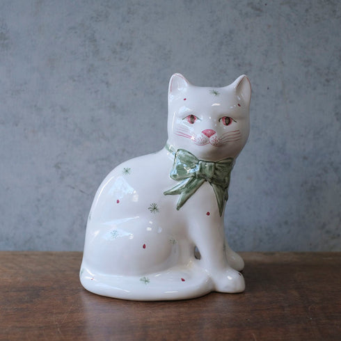 ヴィンテージ フィギュリン RYE POTTERY 猫の置物 イギリス11