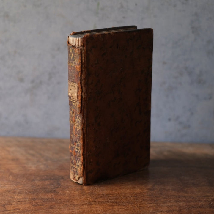 アンティークブック レザーブック 古書 パリ Sermons du Père Bourdaloue 1759年