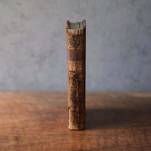 アンティークブック レザーブック 古書 パリ Sermons du Père Bourdaloue 1759年11