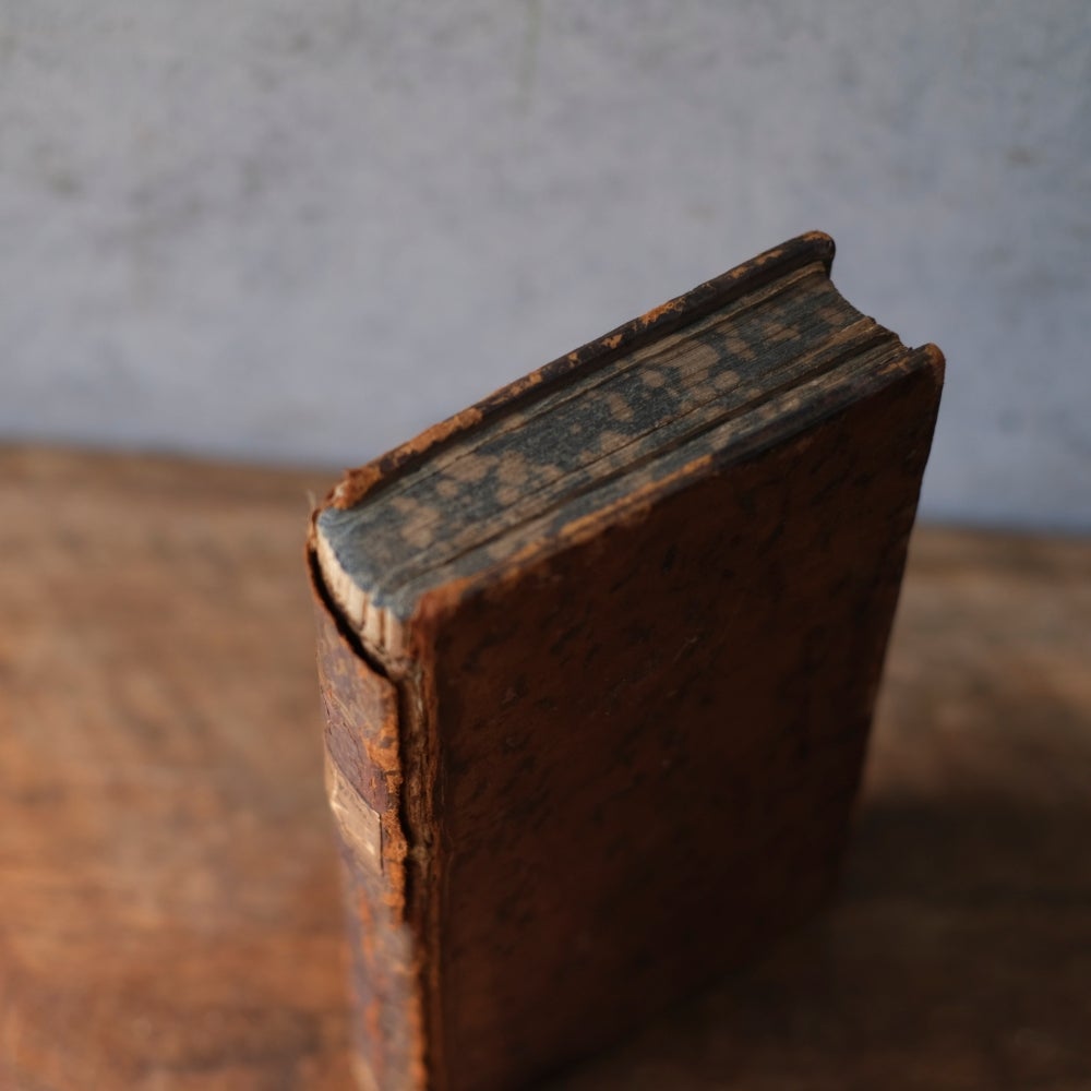 アンティークブック レザーブック 古書 パリ Sermons du Père Bourdaloue 1759年76