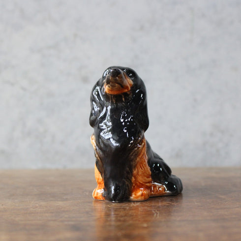 犬フィギュア 一輪挿し 柴犬 & ダックスフンド 陶器66