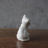 Beswick 白猫 フィギュリン 正面 青い瞳 赤い鼻 1960年代 イギリス