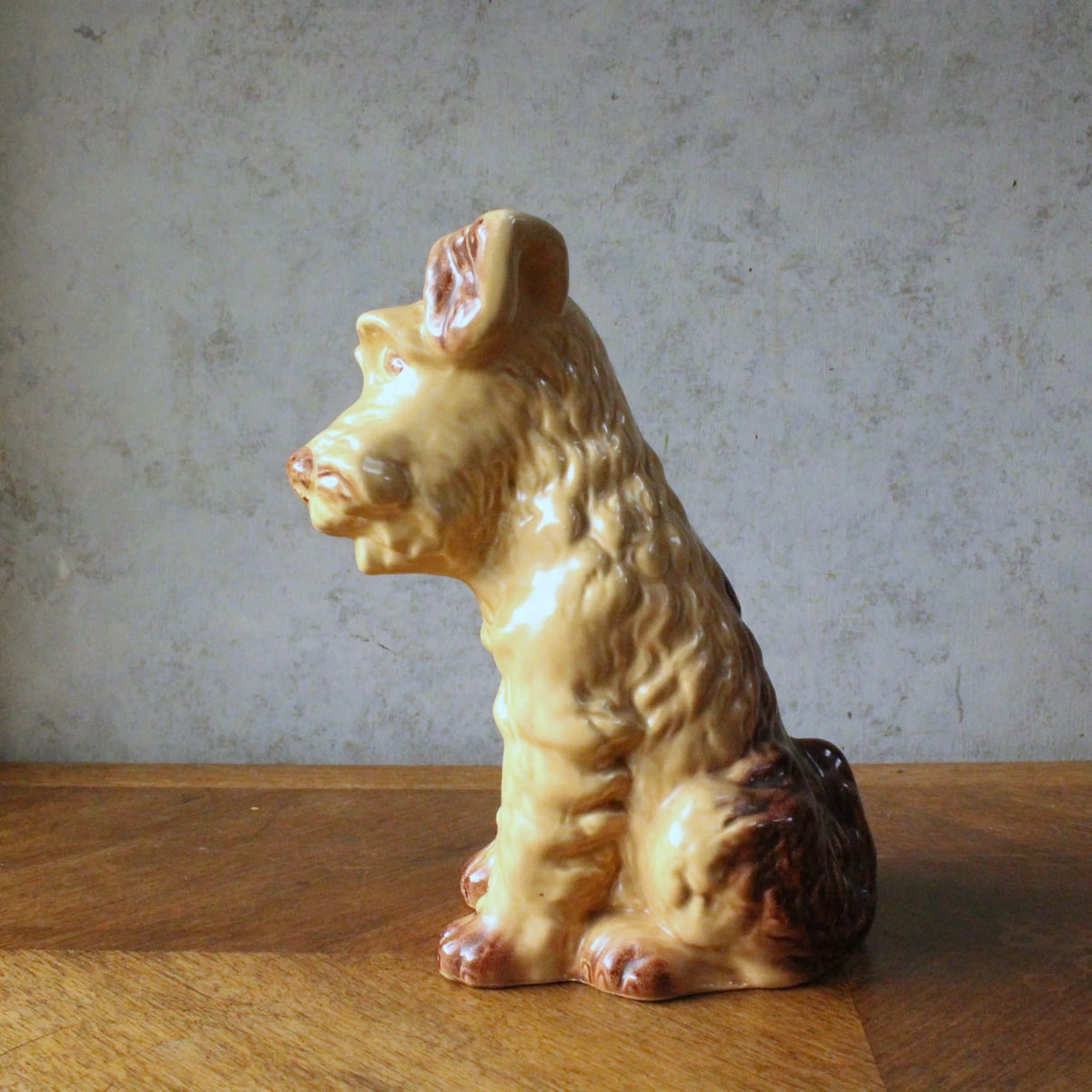 ヴィンテージ フィギュリン 犬の置物 テリア シルバック SylvaC／Shaw