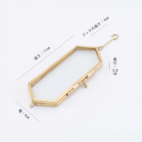 ブラス ハンギングミニフレーム8