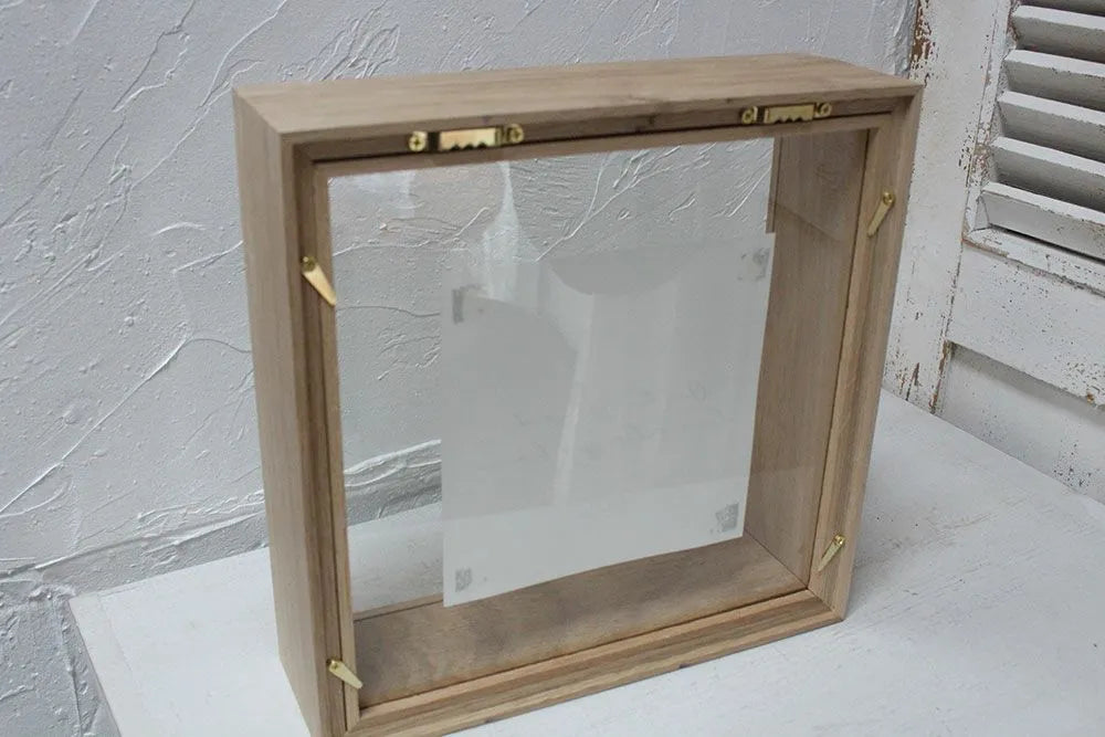 オーク・ディスプレイボックスフレーム4