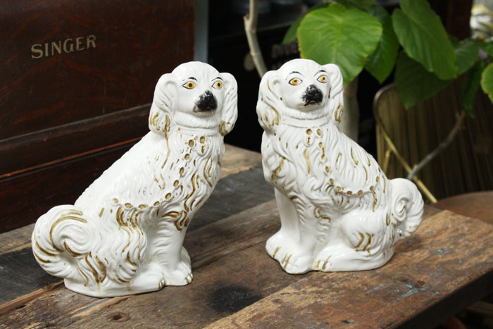 スタッフォードシャードッグ 21cm ♤ 英国ヴィンテージ 【公式通販】