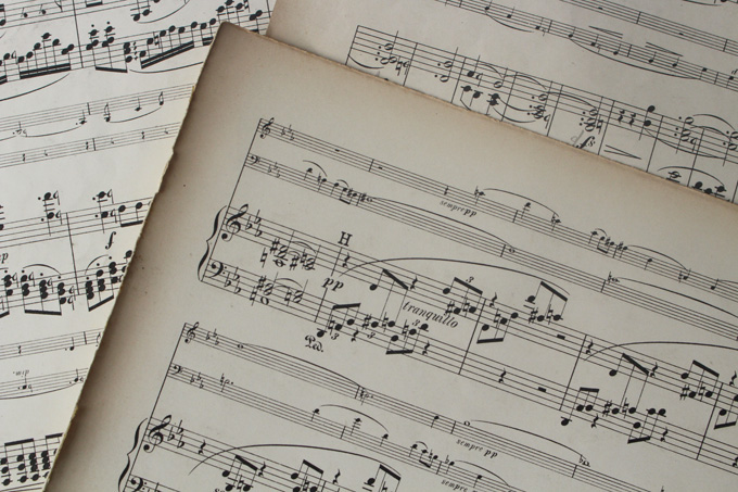 アンティーク楽譜 Sold Outアンティークとインテリア雑貨保存版