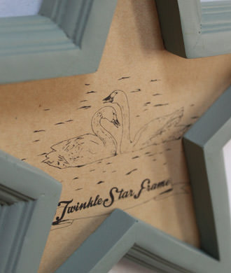 星形フォトフレーム Sold Outアンティークとインテリア雑貨保存版