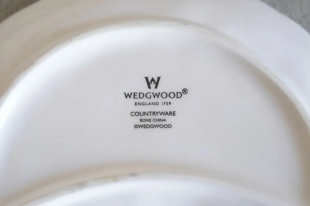 ヴィンテージ皿 WEDGWOOD ウェッジウッドカントリーウェアプレート/アンティーク食器3