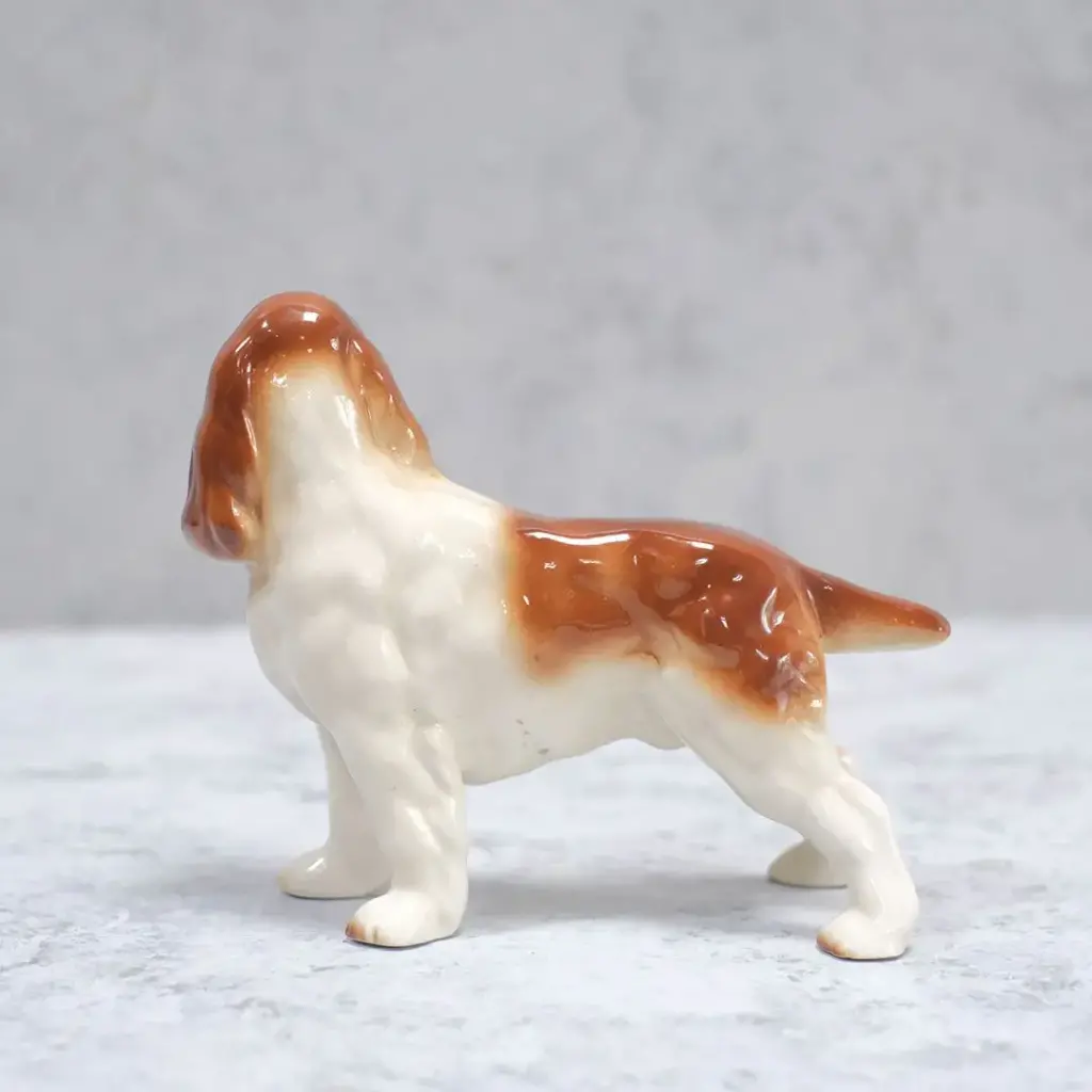 ヴィンテージフィギュリン犬 陶器オブジェ イギリス 置物2