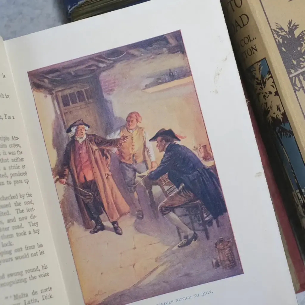 アンティーク本 イギリスの古い児童書 カラフルな表紙4